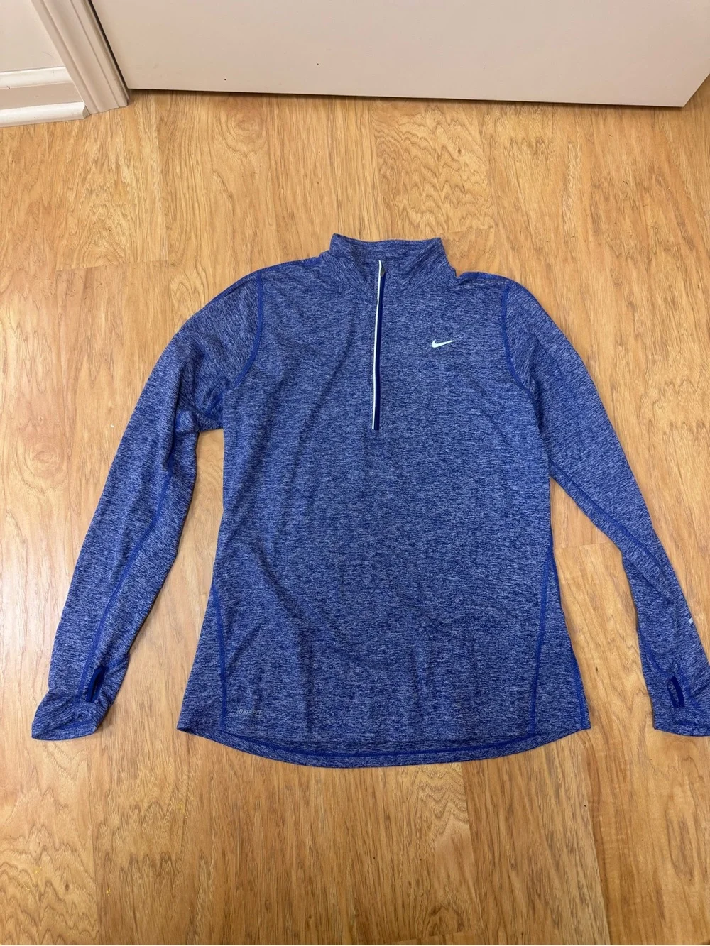 Nike Dri-Fit Quarter Zip Long Sleeve Activewear Top